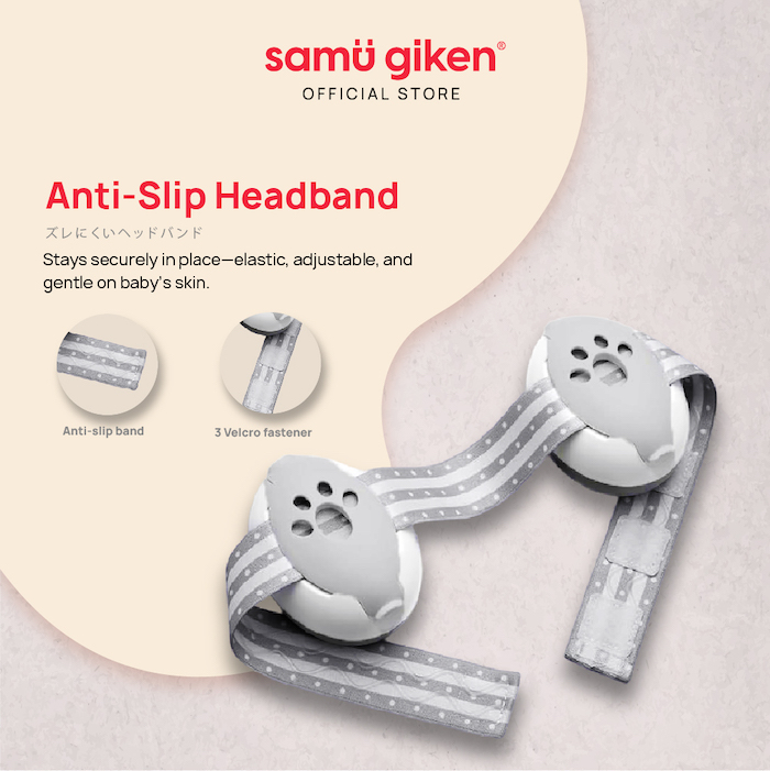 Samu Giken Baby Earmuffs 2in1宝宝隔杂音耳机耳朵保护罩